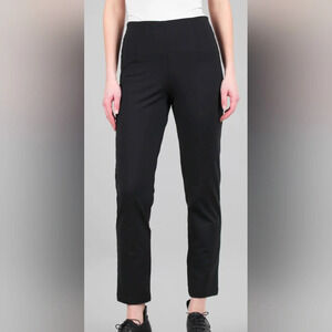 Equestrian #268 black pants sz L Ponte Tech Zani